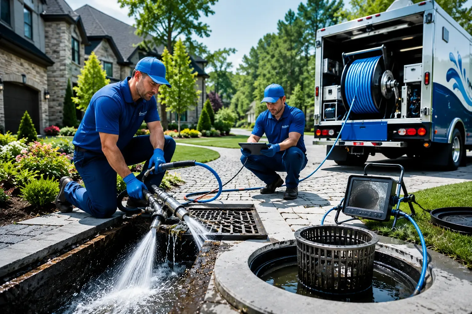 Local outdoor drain cleaning professionals in Atlantic, PA